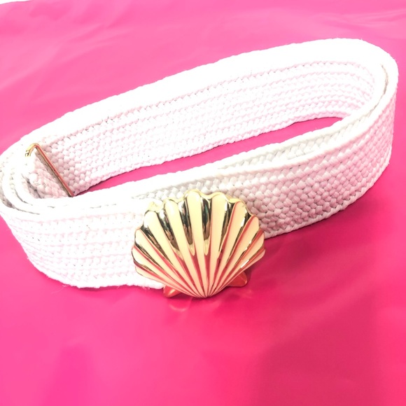 Lilly Pulitzer Accessories - Lilly Pulitzer Shell Stretch Belt